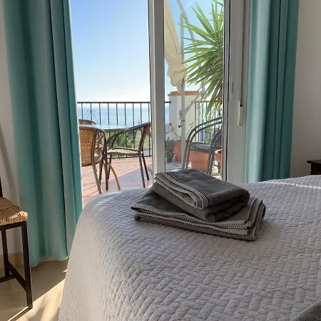 Playa Burriana, Stor Terass, Havsutsikt, Pool Apartamento Nerja